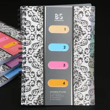 Рекламная акция, деловой ежедневник, блокнот на спирали, Бумага A6 A5 B5, 120 листов, ежедневник, блокнот, записная книжка, офисные школьные принадлежности