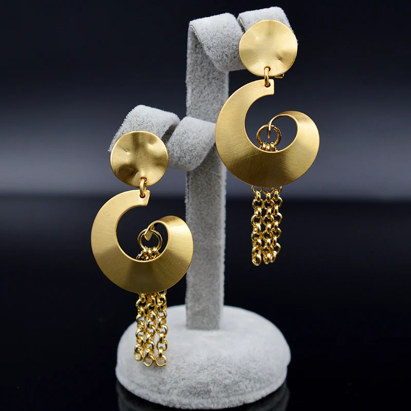 Sunny Jewelry милый романтический ювелирный набор с кисточками колье серьги кулон для