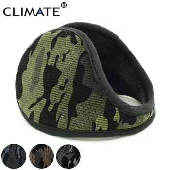 

CLIMATE Men Camouflage Earmuffs Men Winter Ear Warmer Cover Camou Muff Cool Army Warm Ear Muff Military Ear Muffs for Men Women