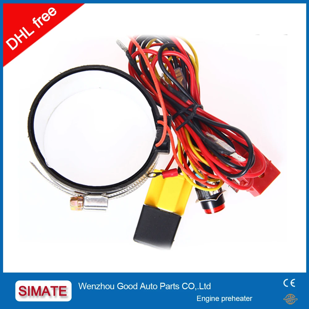 

(Free shipping via DHL 24V/75W Diesel Oil-water Separator Heaters car heater Diesel Fuel Heater for Truck Bus Tractor Hearting