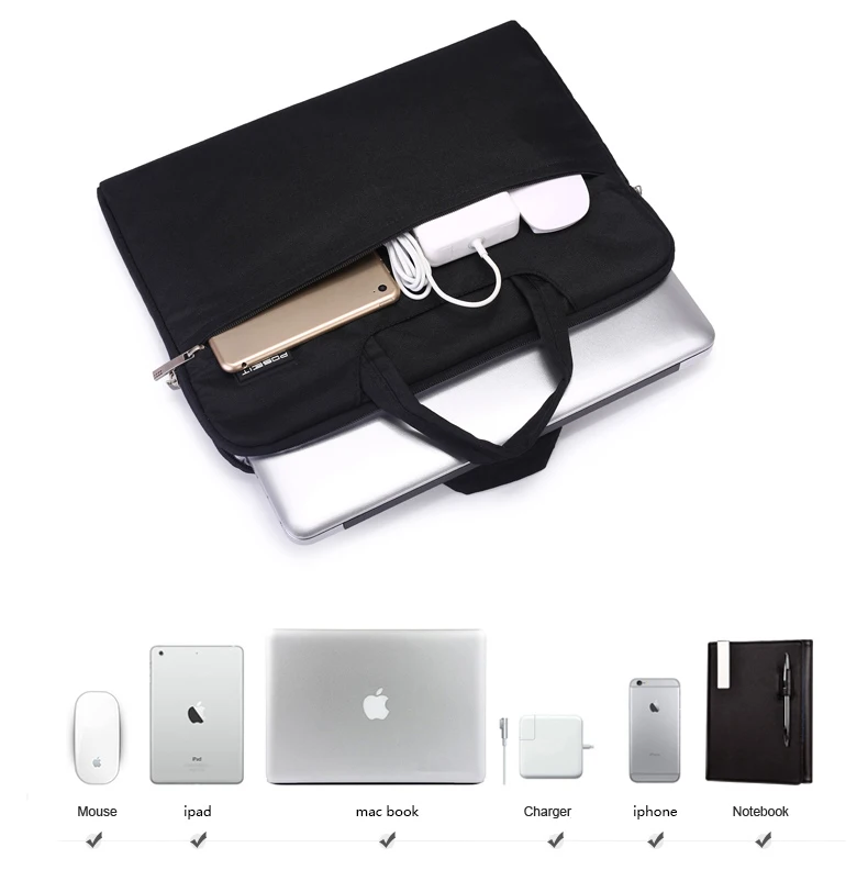 Latop Case Notebook Tablet Briefcase Carry Sleeve Bag Pouch For 11 12 13 15.6\