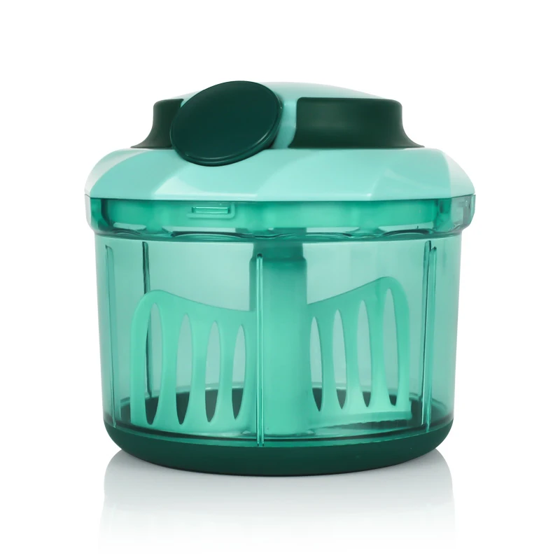 Vegetable Chopper Cutter Processor Chopper Garlic Cutter Vegetable Fruit Twist Shredder Manual Meat Grinder Flour Egg