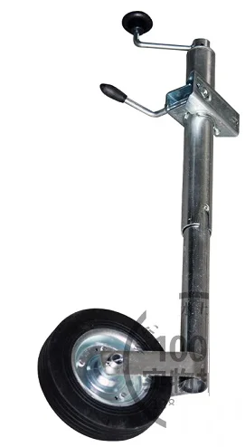 

220KG 8" rubber wheel top roll Trailer jack support, yacht tow truck Trailer support with leg, pulley jack Automotive traction