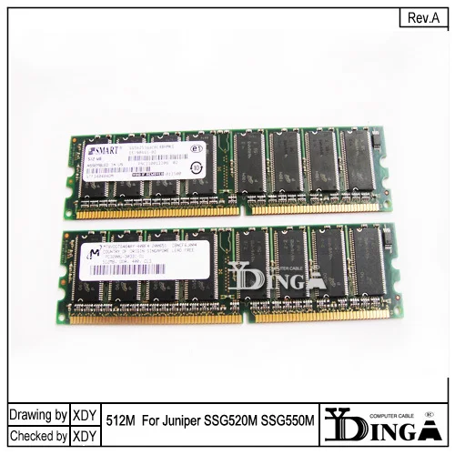 

Memory 512M for Juniper SSG520 SSG-520M-SH SSG-550M-SH SSG-550M Security