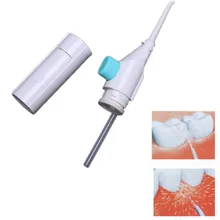 10% 1 pcs Portable Power Floss Dental Water Jet Tooth Pick No Batteries Dental Cleaning Whitening Cleaner Kit smrp