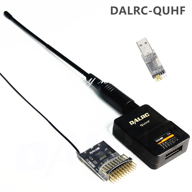 DALRC QUHF 433MHz 1500mW 16CH пульт дистанционного управления расширитель диапазона сигнала