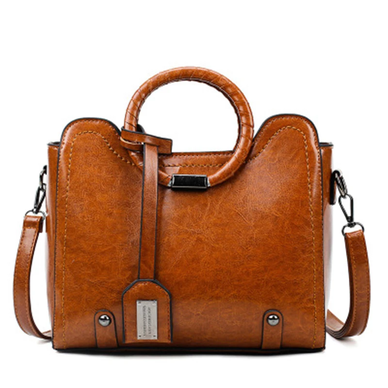 

SEREQI new leather handbag large ladies bag high quality PU casual handbags luggage handbag ladies large shoulder bag BOLSOS