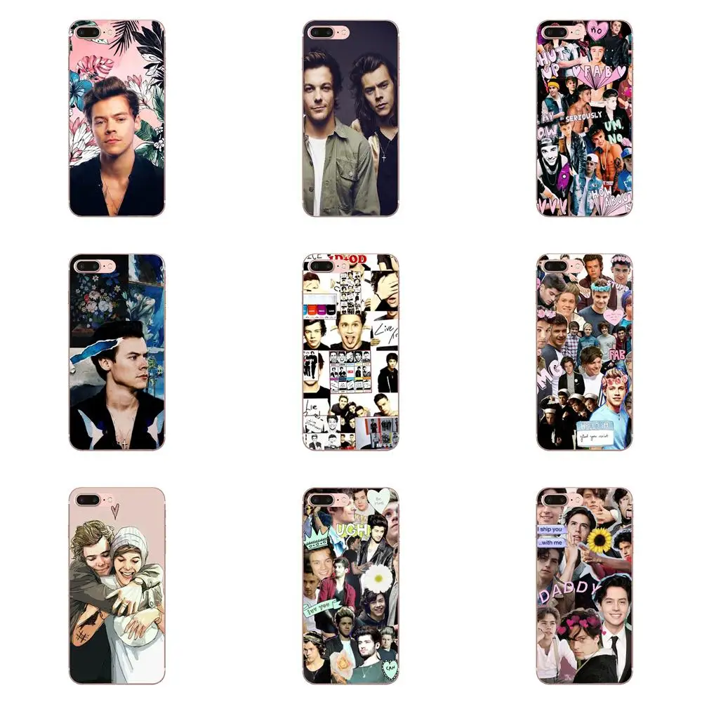 TPU чехол для мобильного телефона One Direction Harry Styles Lovely Apple iPhone X XS Max XR 4 4S 5 5C 5S SE 6 6S 7 8 Plus