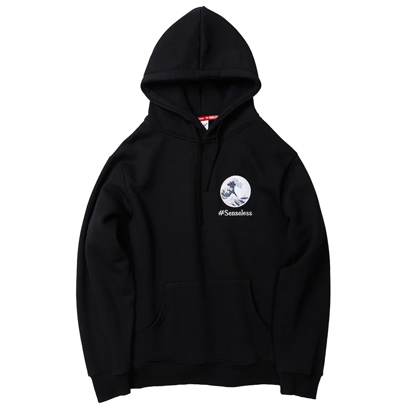 Kopen Aolamegs Hoodies Mannen Japanse Spray Print Hooded Dikke Trui Harajuku College Stijl Fleece Mannen Hip Hop Mode Sweatshirt