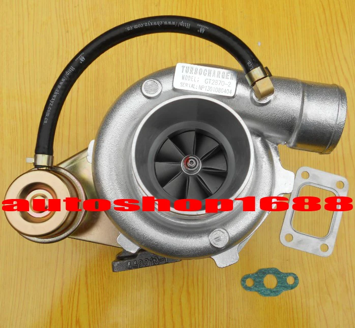 GT2870-2 GT28 GT2871 компрессор ar.60 турбина ar.64 T25 фланец с масляным охлаждением 5 болтов