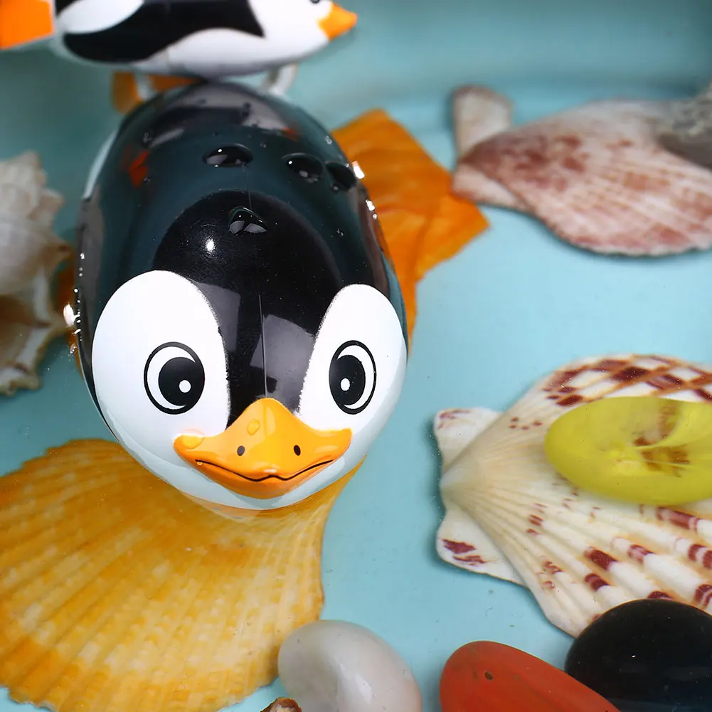 

Swimming Underwater ABS Electric Powered Penguins Toys Gifts Children Kids Fun