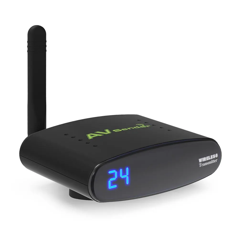 

24group Channel RCA Wireless AV Extended Transmitter Receiver Video for CCTV camera Satellite receiver TV Box DVD