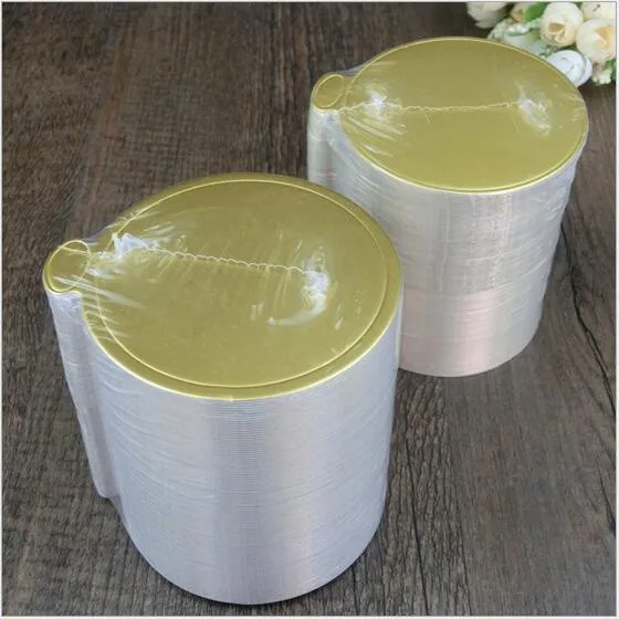 

Gold Mousse Cardboard Base Mousse Paper Cake Tray Pad Holder Rectangular Base Board of Baking Tools 100pcs/lot