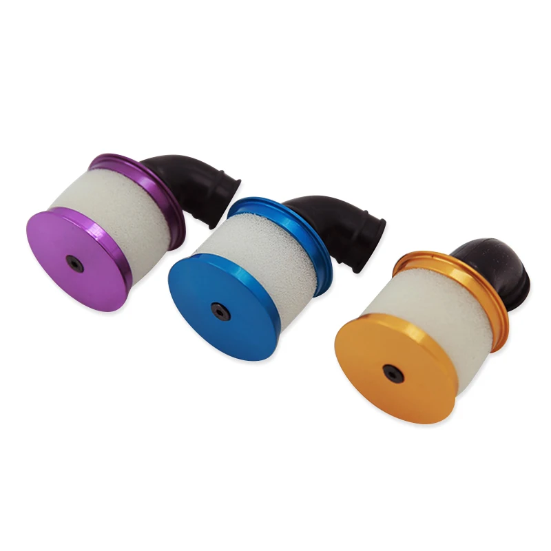 

RC Car Air Filter Remote Control Model Vehicle Accessory Element Sponge Aluminum Capped for HSP 94122 94188 1/10 RC Model Car LB