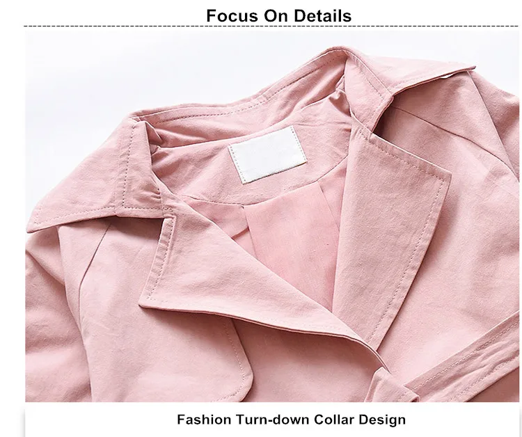 new style girls clothes teens windbreaker children long outfit coat princess trench coats 019