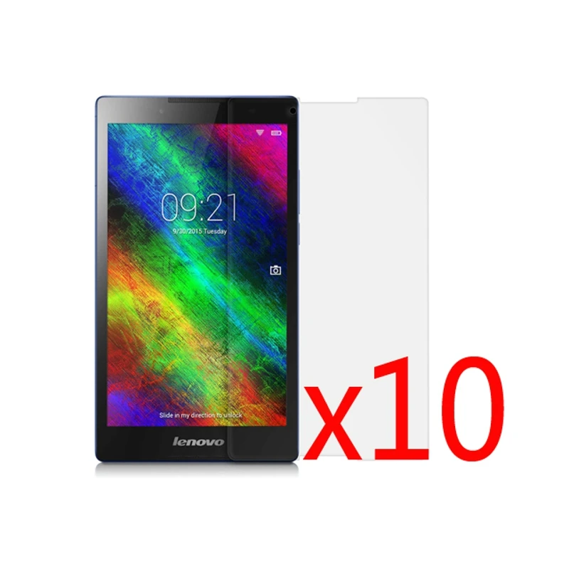 10 шт./лот прозрачная защитная пленка для ЖК-экрана Защитная Lenovo Tab 2 Tab2 A8-50 A8-50F 8