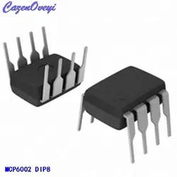 10 шт./лот MCP6002 MCP6002-I/P 1,8 V 1 МГц DIP8 двойной операционный усилитель 100% Новый оригинал гарантированного качества в наличии на складе