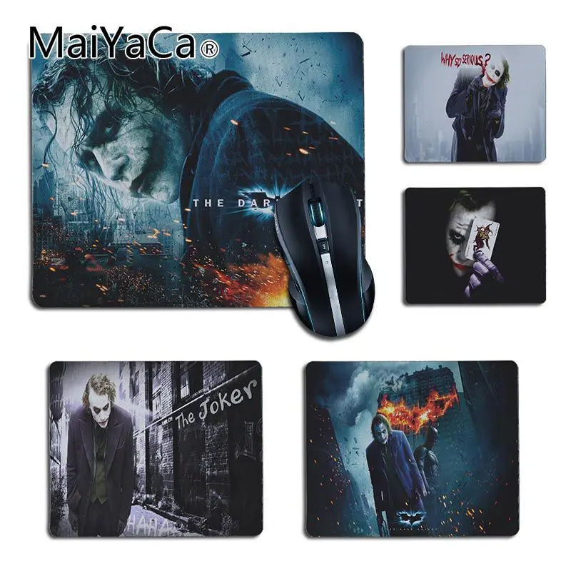 

MaiYaCa Custom Skin Dark Knight Joker Karta Laptop Gaming Mice Mousepad Notebook Non-Slip Pad Gamer Accessories gaming Mousepad