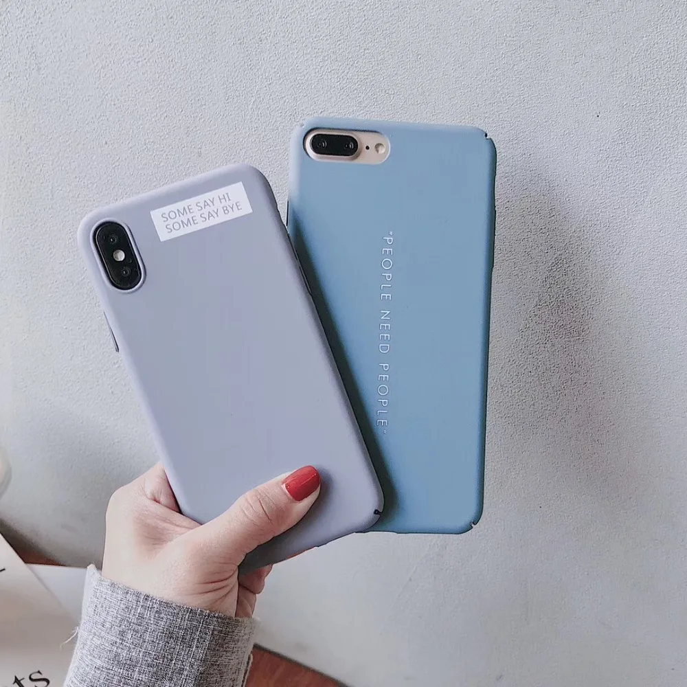 

Simple English alphabet phone case for iPhonex/xsmax/XR/7/8plus/6s quicksand hard shell protector couple models