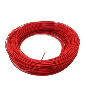 

5M/Roll AWG 22 teflon electrical Cable wire insulated Red wires for electronics