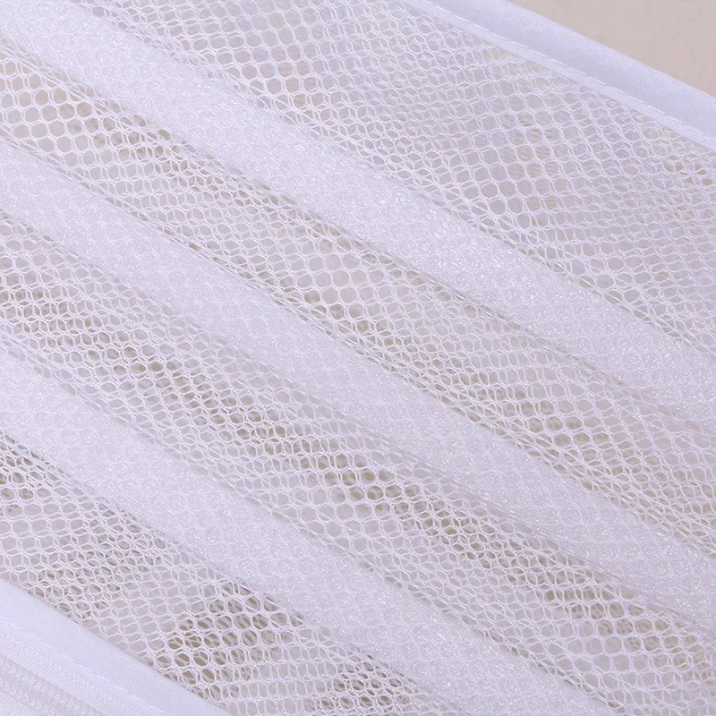 Белый мягкий мешок для стирки белья для защиты кроссовок и обуви в стиральной машине