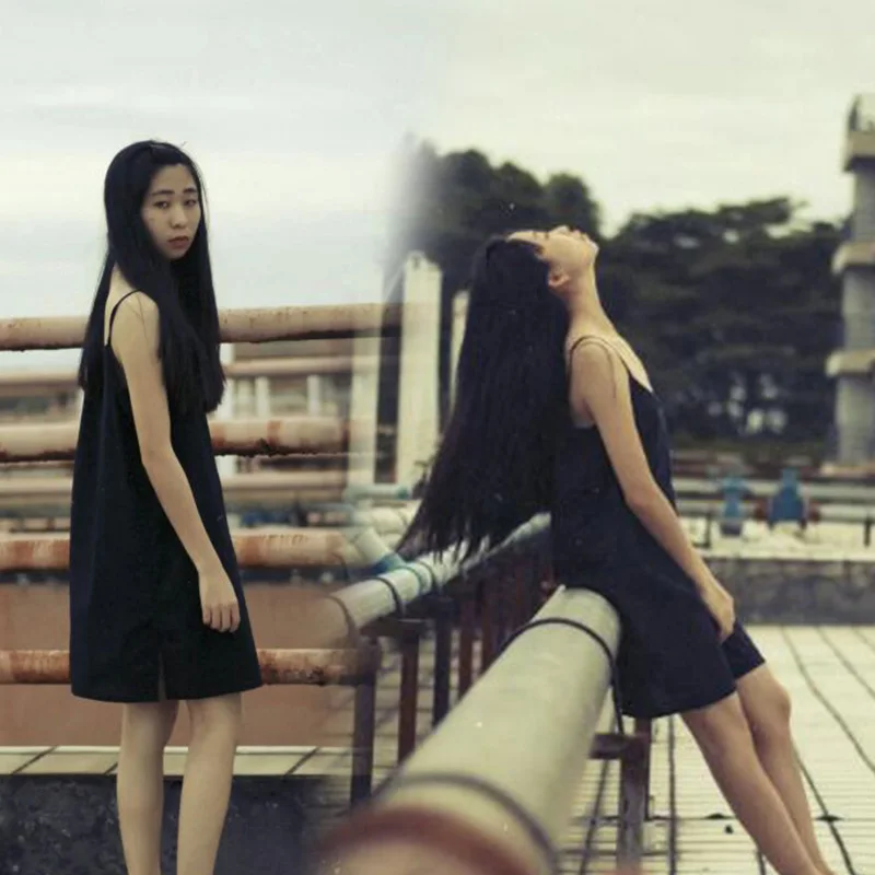 Full Slip Under Dress Cotton Strappy V Neck Petticoat Underskirt Nightie Chemise New Women Sexy Underdress Girl Lady 038-757