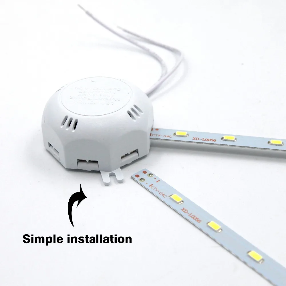 12 Вт 16 24 модифицированный источник света лампа пластина Осьминог 5730 SMD LED PCB планка