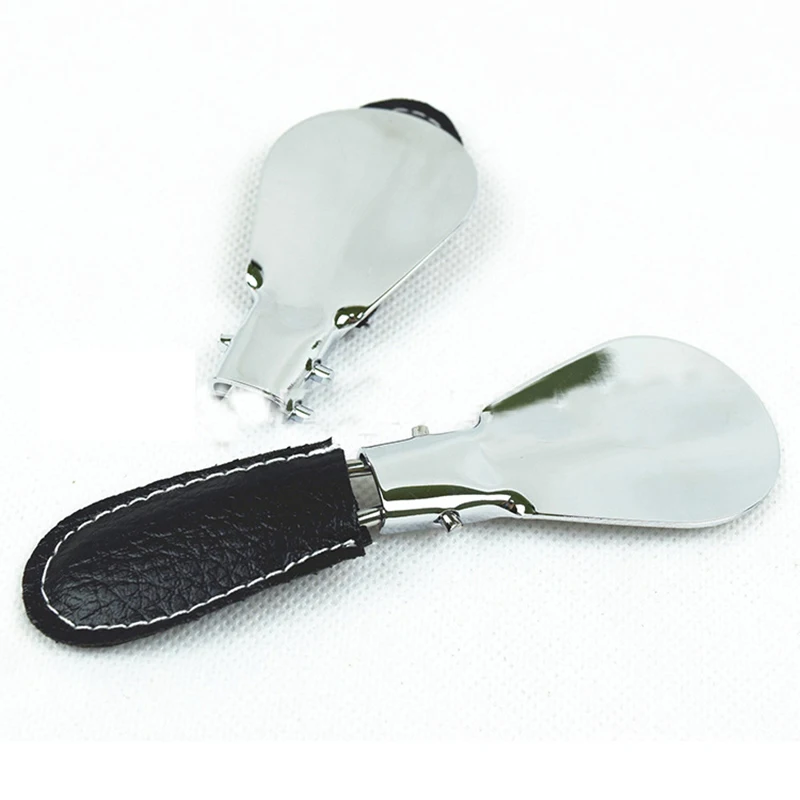 

gootrades shoe horn Shoespooner Professional Long Shoe Spoon christmas gift Foldable Stainless Steel Shoe Horn Shoe Accessories
