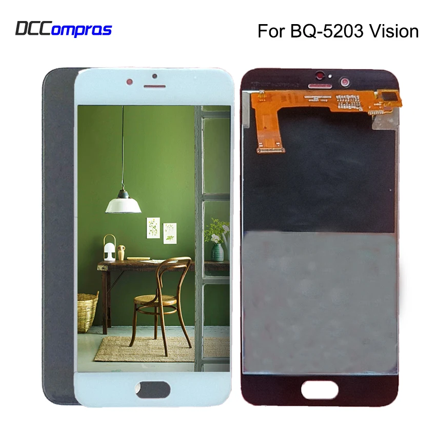 Продажа Для BQ BQ 5203 Vision BQS 5203 BQS5203 ЖК дисплей сенсорный экран дигитайзер для BQ 5203 Vision экран ЖК дисплей бесплатные инструменты