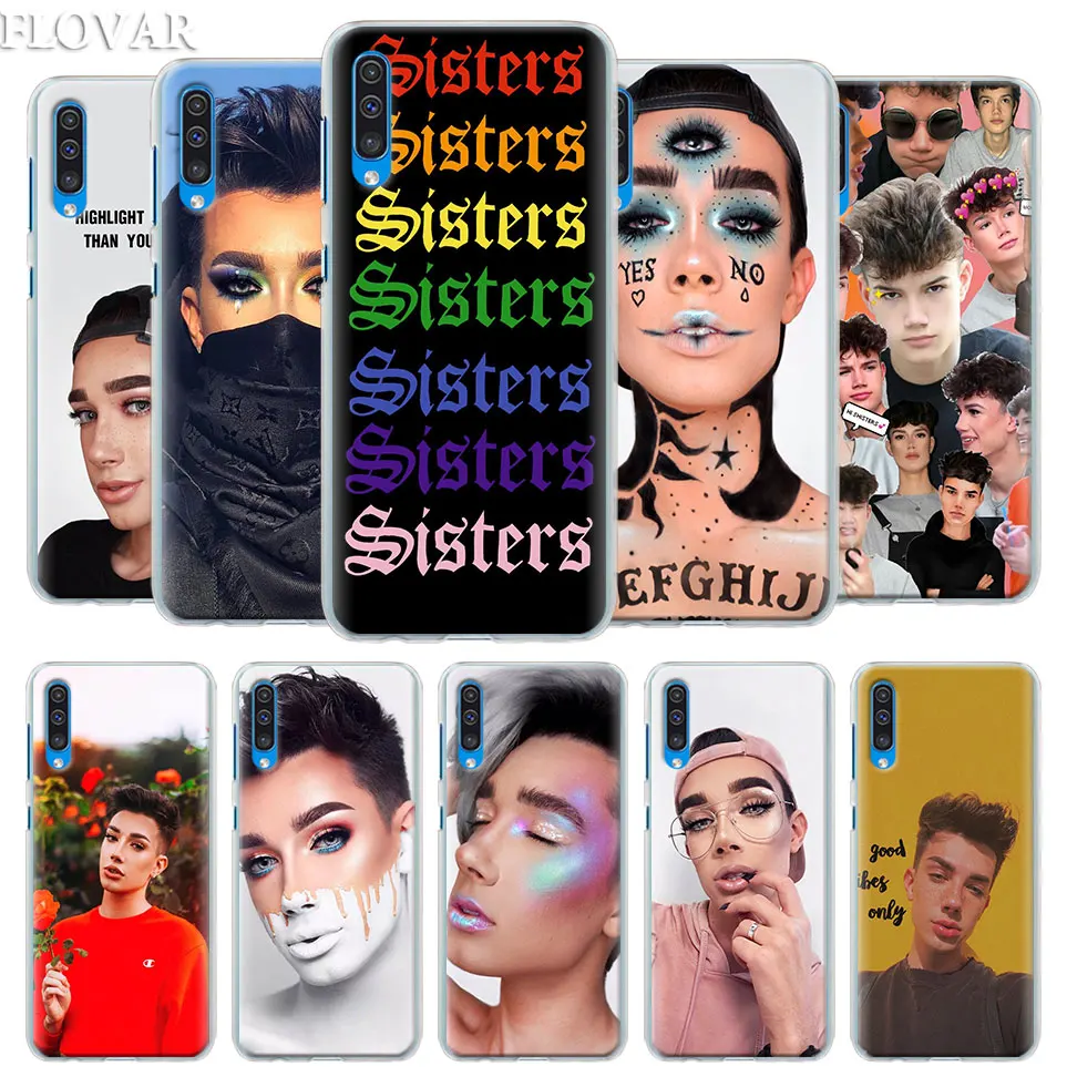

James Charles Case Cover for Samsung Galaxy A30 A40 A50 A70 A6 A8 Plus A7 A9 2018 M30 Phone Case Coque