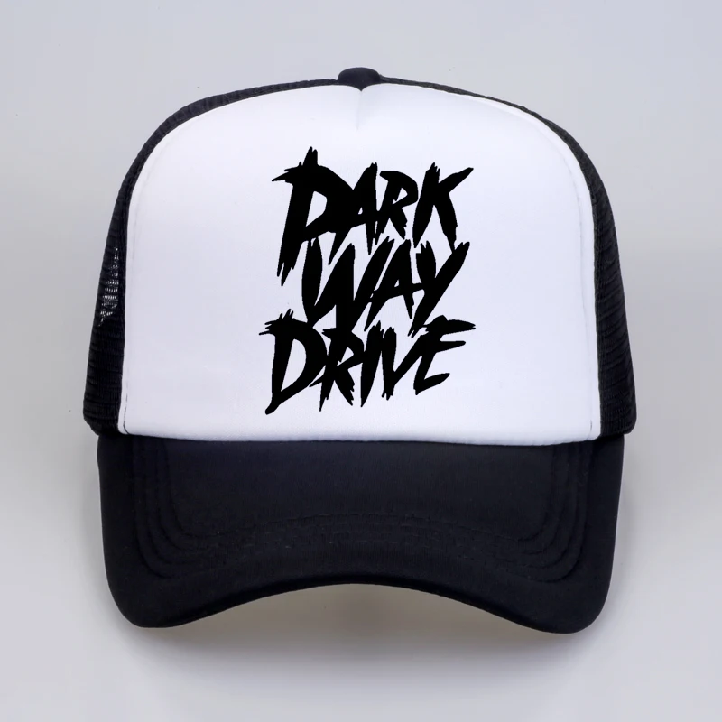 Jinjin Men Women Black Baseball Cap Fish Youth Adjustable Mesh Hats Baseball Trucker Cap Hat Hip-Hop for Boys and Girls