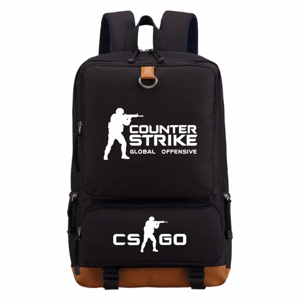 Рюкзак WISHOT CSGO P90 RUSH B для мужчин и женщин дорожная школьная сумка на плечо