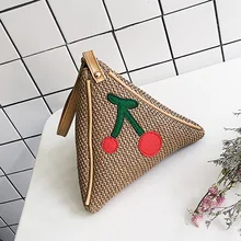 Летняя новая корейская модная мини соломенная сумка пляжная сумка повседневная сумка через плечо сумка для мобильного телефона Bolsa Feminina