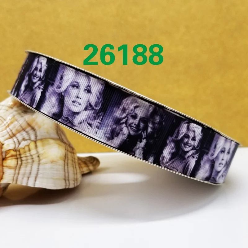 Бесплатная доставка 50 ярдов мультфильм печатных grosgrain ленты 26266|Ленты| |