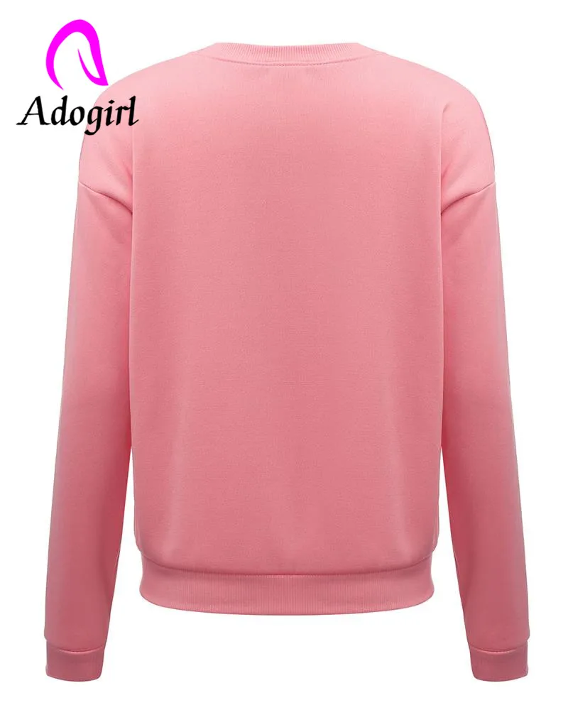 Adogirl مقنعين الرمز الهاتفي السيدات البلوزات الرباط خليط الشتاء ملابس النساء عارضة الخريف يجز طويل الأكمام النساء قمم Adogirl مقنعين الرمز الهاتفي السيدات البلوزات الرباط خليط الشتاء ملابس النساء عارضة الخريف يجز طويل الأكمام النساء قمم