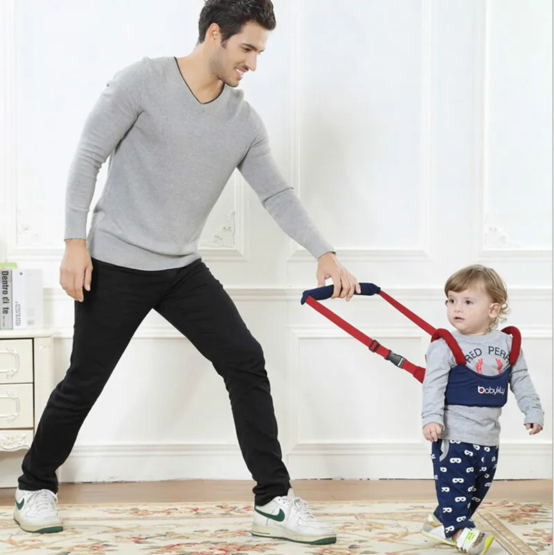 1 pc Baby walker Baby traction belt summer ventilation Dual purpose Infant traction belt Toddler belt Can load 20 kg aTRQ0294