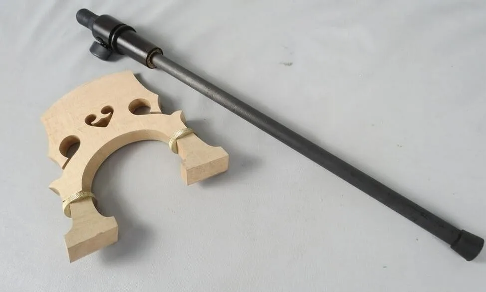 3/4 adjustable double bass bridge +hand shank Upright bass Carbon fiber