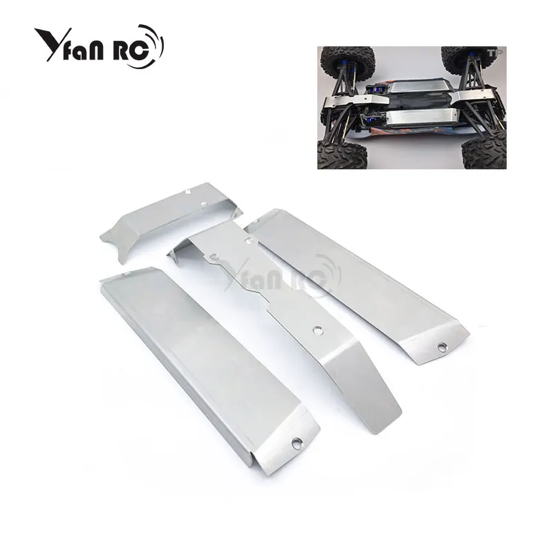 

Free Shipping Chassis Protection for Summit /E-Revo Armor /Protection board General Armor Chassis Metal Protection Board