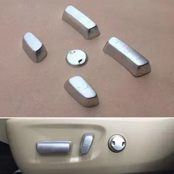 

Chrome ABS Car Seat Adjustment Knob Button Switch Cover Trim Styling Sticker Fit For lexus NX200T NX300H 2015 2016