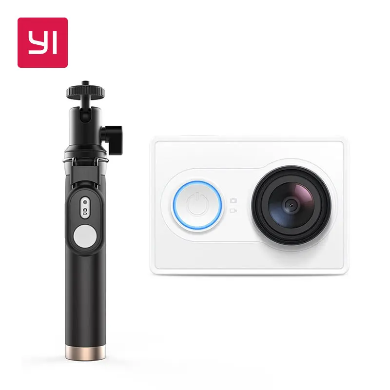 YI 1080 P действие Камера с селфи Комплект Мини Спорт высоком Разрешение Wi-Fi и Bluetooth