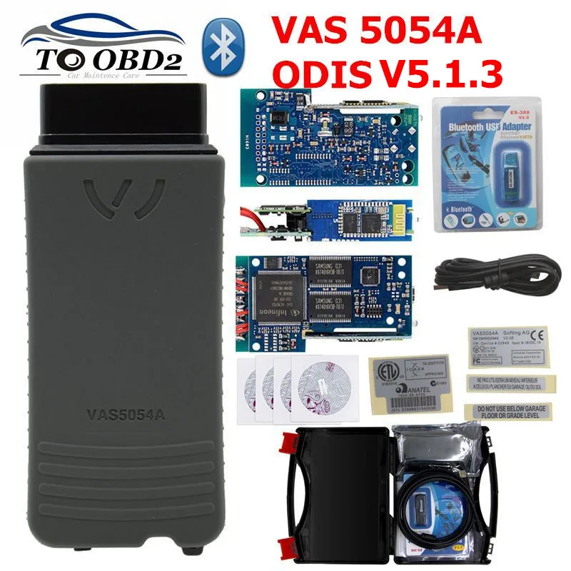 

VAS 5054A ODIS 5.1.3 Free Keygen VAS5054a UDS Protocols Bluetooth VAS5054 VAG For AUDI for VW for Seat for SKODA Multi-Language