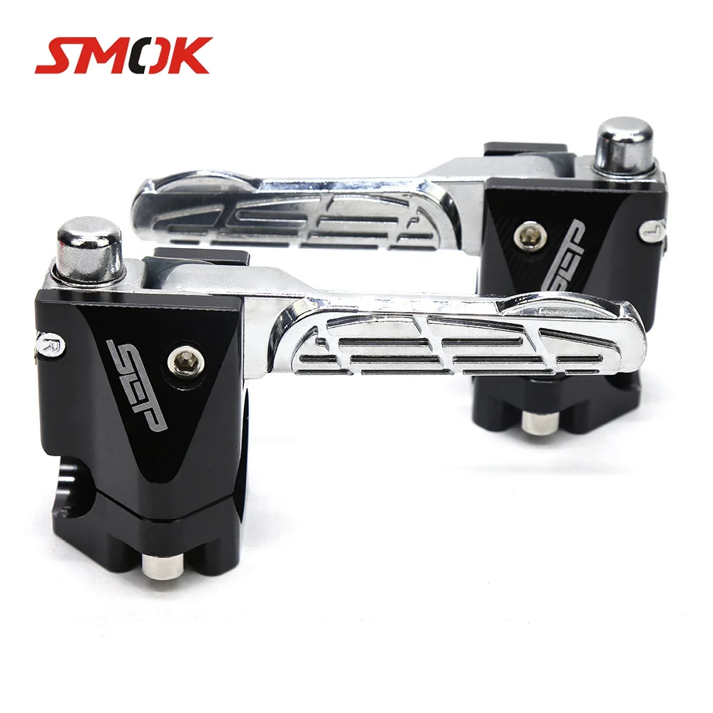 SMOK Motorcycle Scooter Accessories CNC Aluminum Alloy Rear Passenger