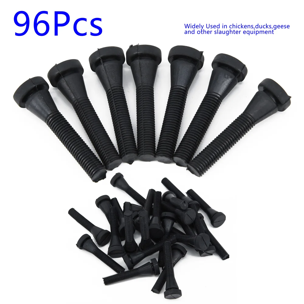 

96PCS/set Hair Removal Rods Nat-Rubber Features Soft Texture And High Elasticity Not Easy To Break Black Hair Removal Rods