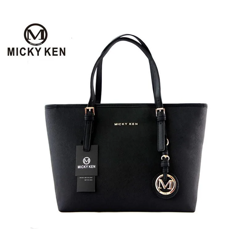 

MICKY KEN Brand New 2018 Women Handbags big leather high quality letter female bag designer bolsos Fashion Handbags