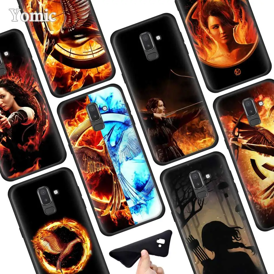 

The Hunger Games Silicone Phone Case for Samsung Galaxy J8 J6 J4 Plus 2018 A50 A70 A80 S10 Plus S10e Case Cover