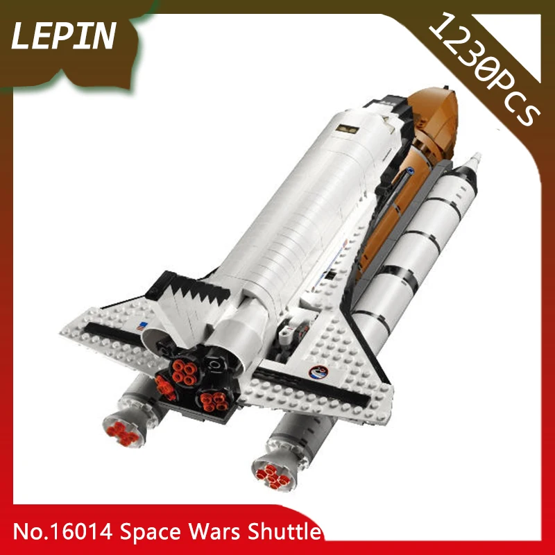 

Doinbby Store 16014 1230Pcs Moive Series Space Wars Shuttle Model Building Blocks Bricks Children Toys For Birthday Gifts 10231