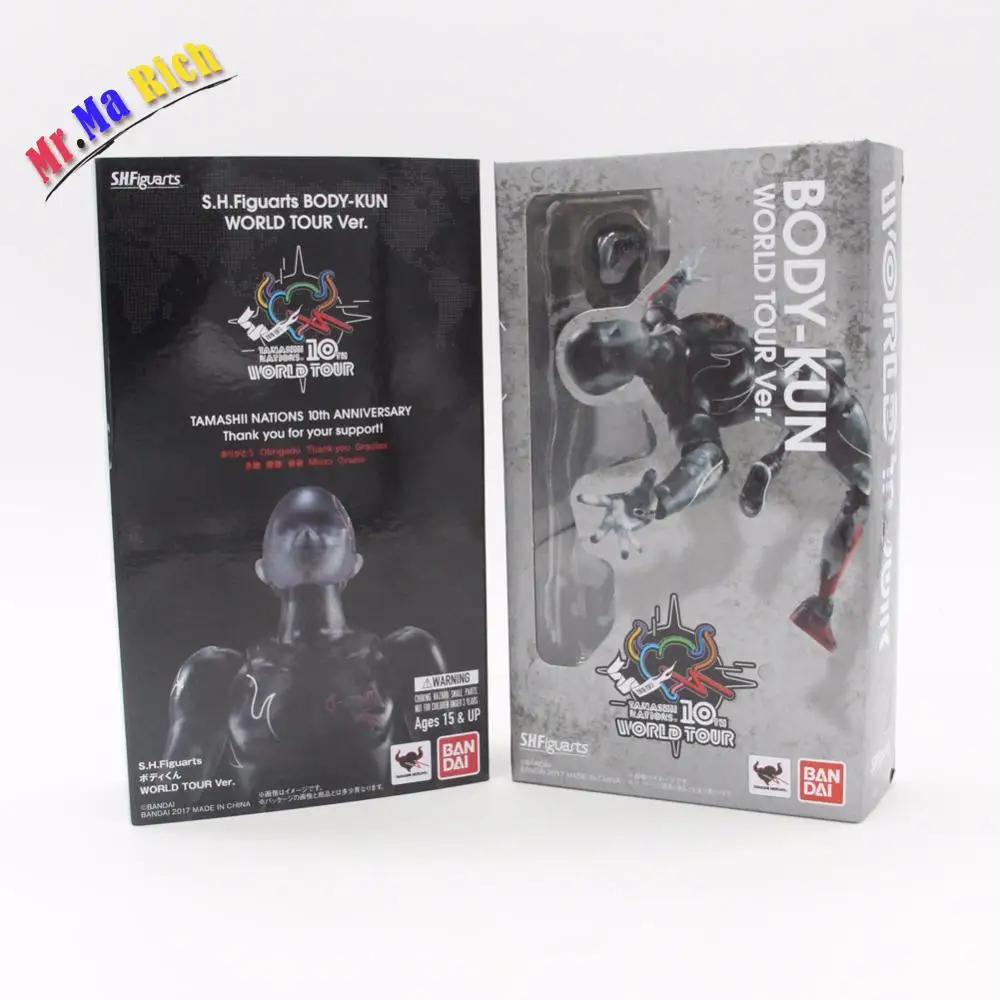 Оригинальный World Tour Corpo Kun & Body Chan Bjd Nero Trasparente Colore Ver. Azione ПВХ фигурка Da Collezione модель