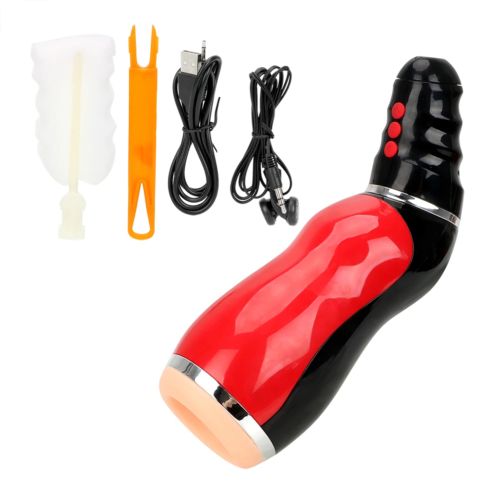 Tanie IKOKY głębokie gardło klip ssania Sex maszyna do obciąganie prawdziwe Oral jest do bani mężczyzna Masturbator nakładka do masturbacji dla mężczyzn Sex zabawki dla mężczyzn