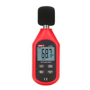 

Mini Digital Sound Level Meter 30-130dB Noise Decibel Monitoring Tester Measuring Instrument ALI88