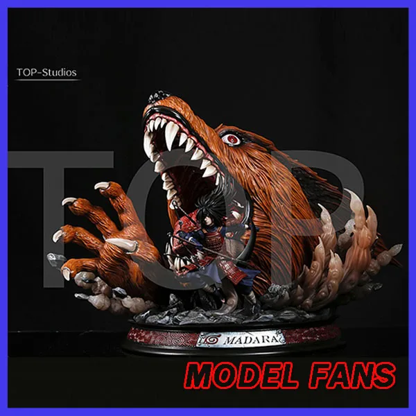 MODEL FANS IN STOCK NARUTO TOP Studios Uchiha Madara kyuubi gk resin